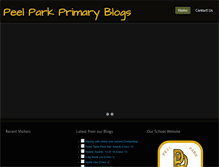 Tablet Screenshot of peelpark.net
